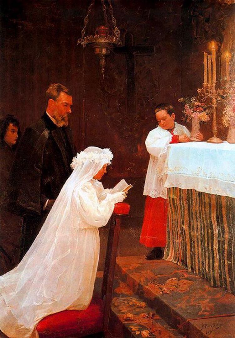 Picasso First Communion Painting