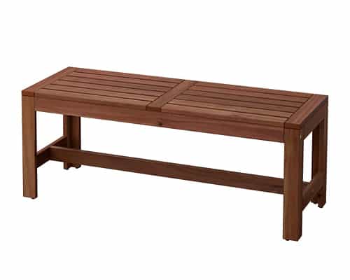 Best Garden Chair Ikea Applaro Bench – Brown Stained