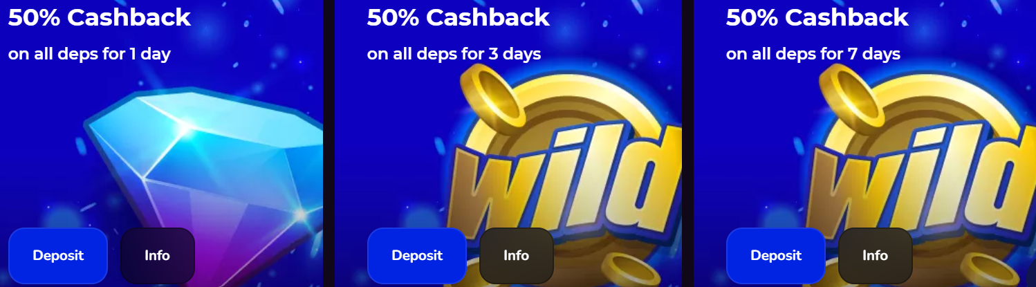 Cashback WinPort Casino