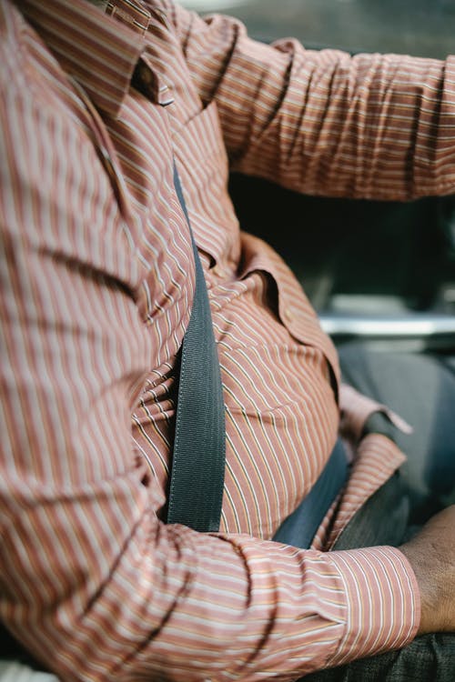 A seat belt can protect internal organs in a car crash