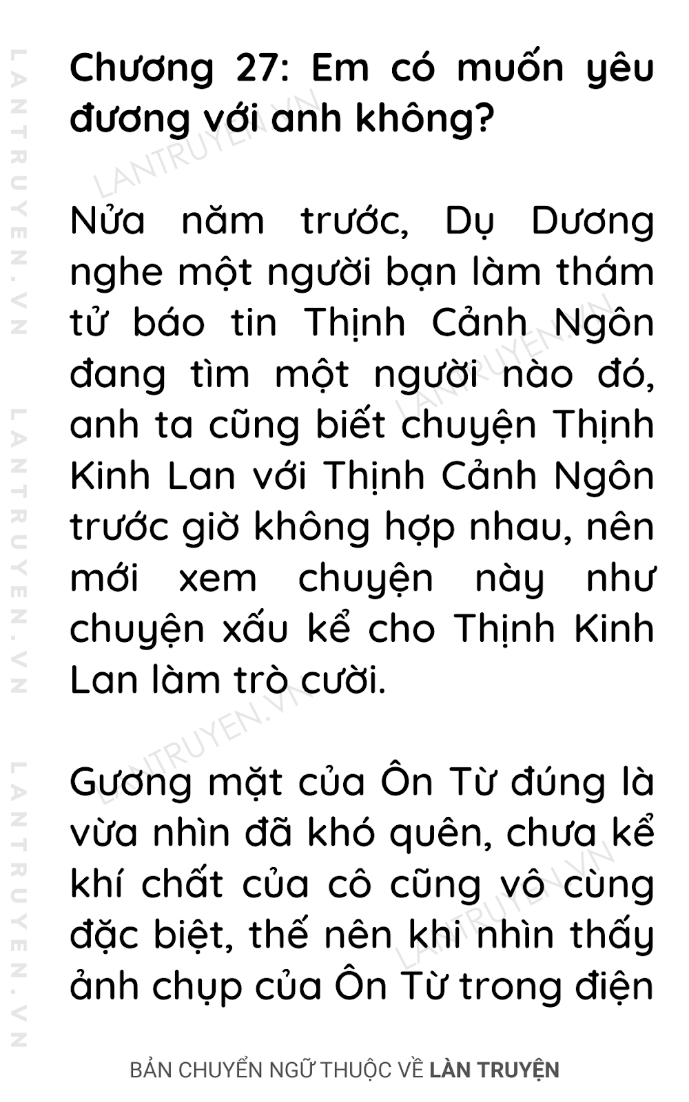 Cho Má Em Thêm Hồng - Chương 27