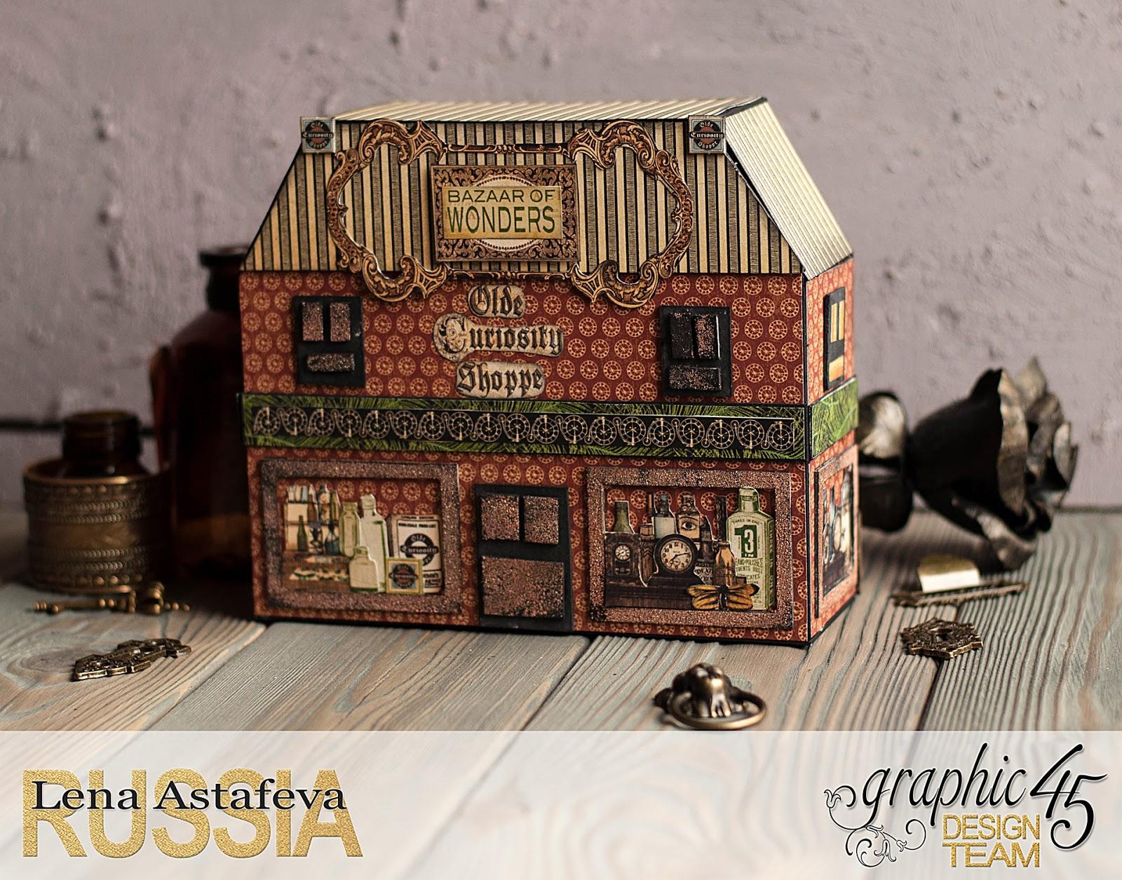 Olde Curiosity Shoppe-Album and Shoppe-tutorial by Lena Astafeva-products by Graphic 45-5.jpg