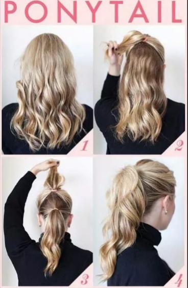 Sophisticated Ponytail Hairstyles for Curly Hair