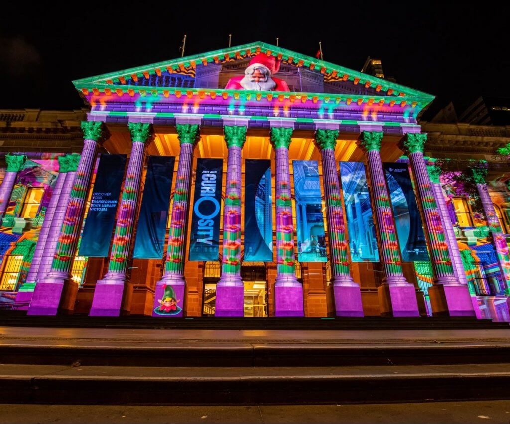 Christmas Projections Melbourne