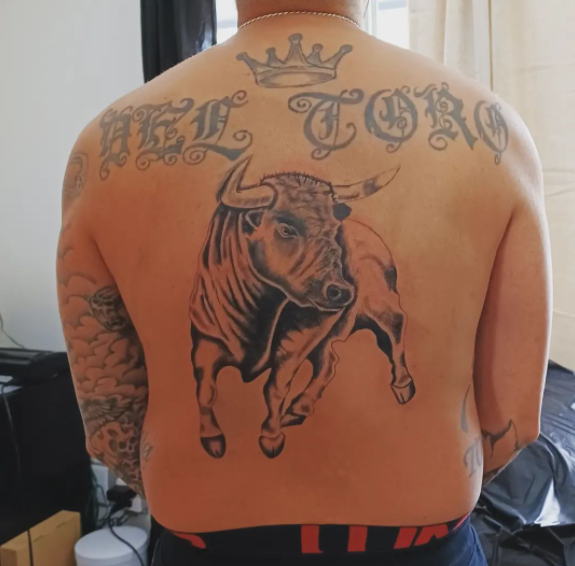 Bull tattoo