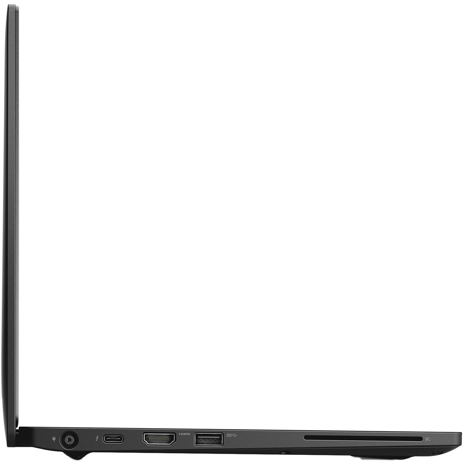 Ноутбук DELL Latitude 7390 вид сбоку