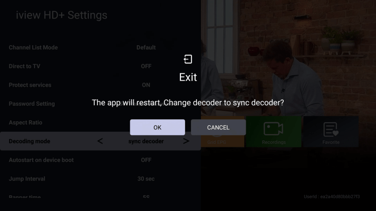 Sync decoder