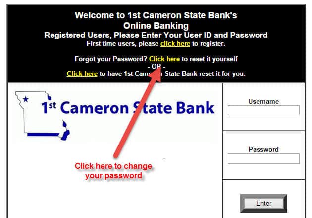 1st Cameron State Bank Online Banking Login 2022 | www.1stcameron.com