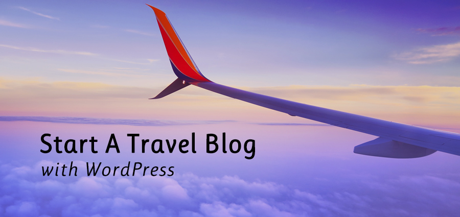 Comece um blog de viagens com o WordPress