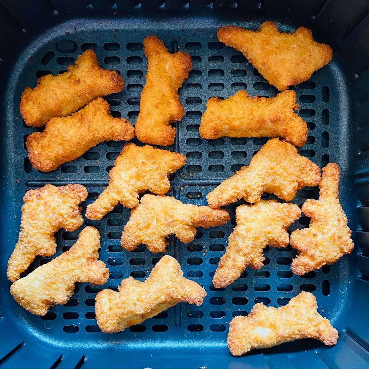 Dino nuggets in air fryer