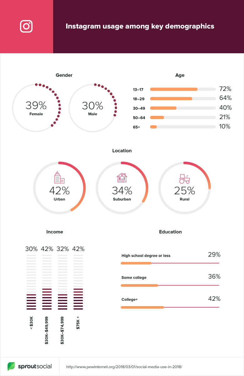 Instagram key demographics