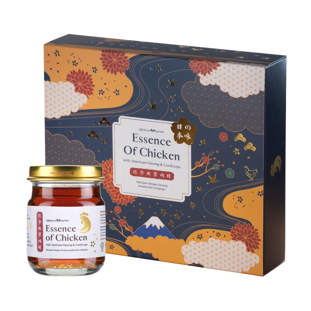 Signature Market Essence of Chicken with American Ginseng & Cordyceps.