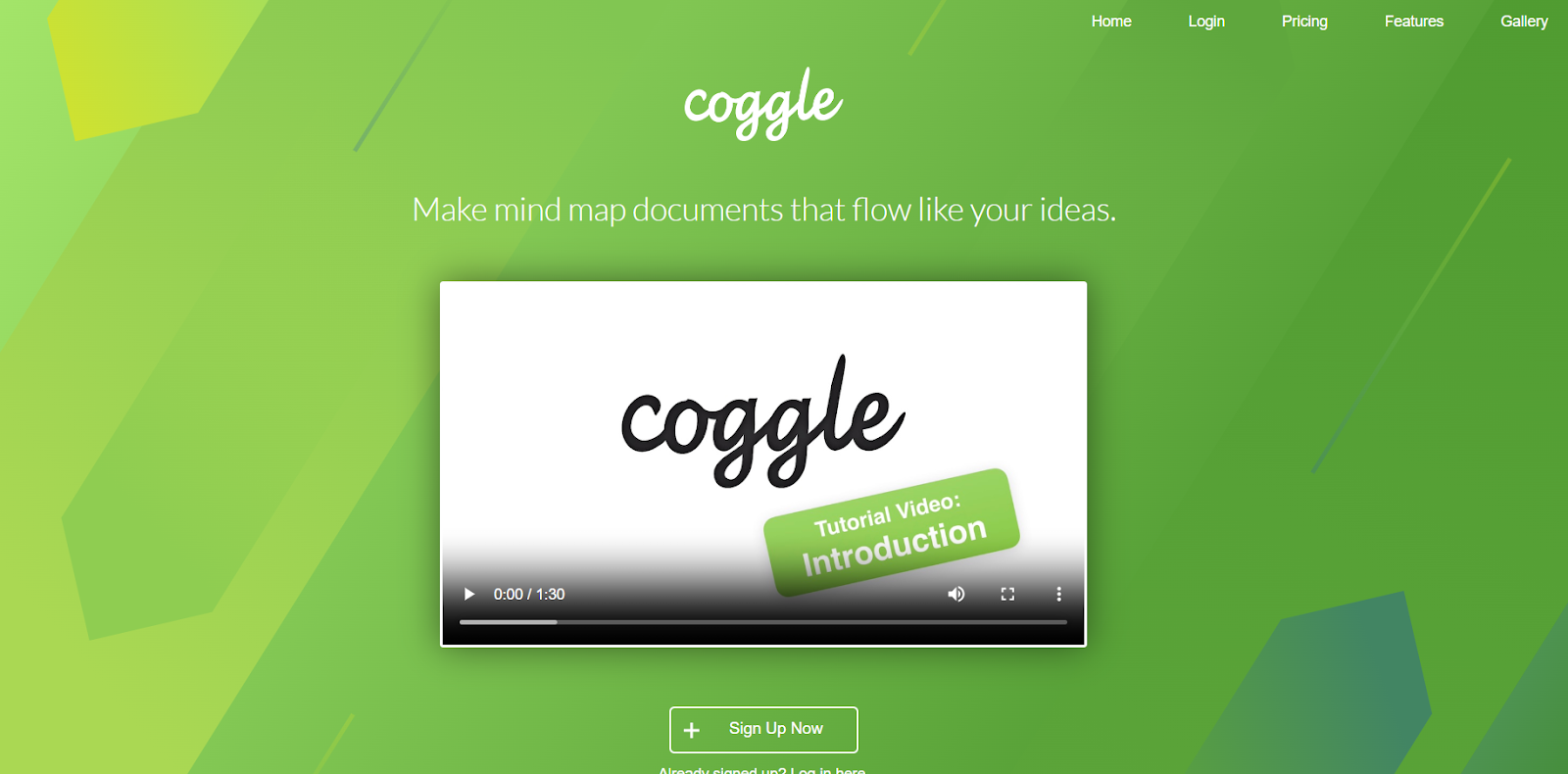 Coggle's Homepage