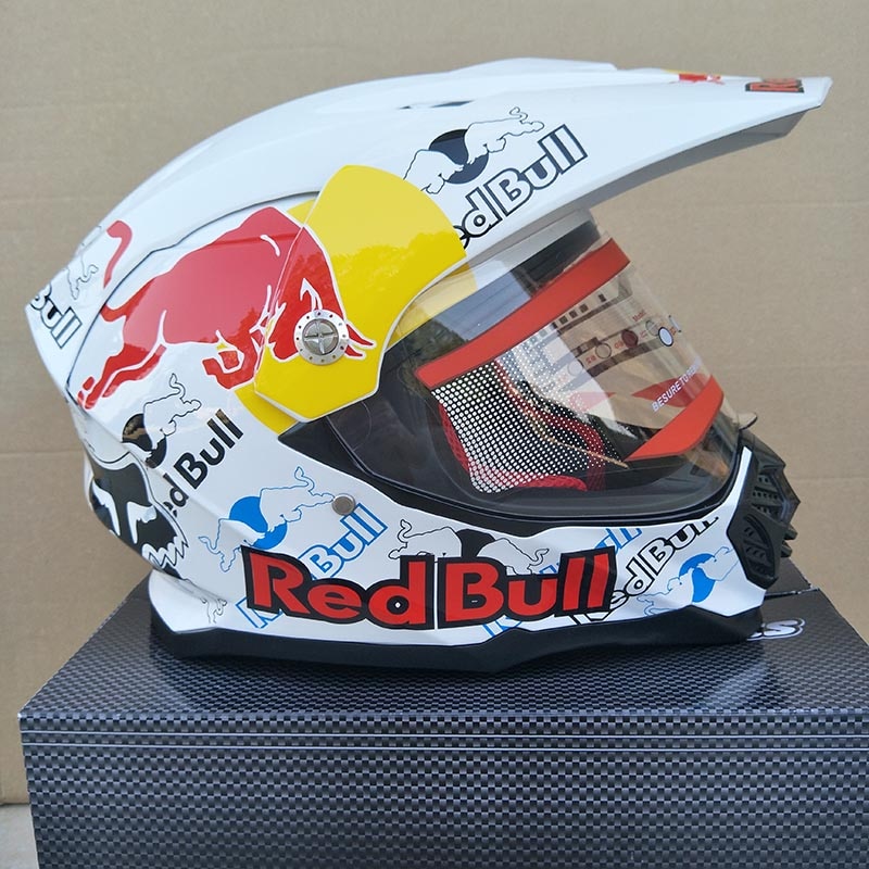 Red Bull Dual Sport Motorcycle Motocross MX ATV Dirt Bike