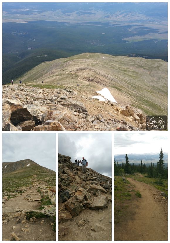 Mt Elbert Trail Collage