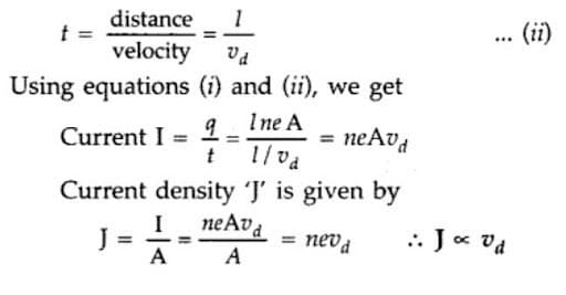 All electrons which entre the conductor at the right end will pass through the conductor at the left end in time,