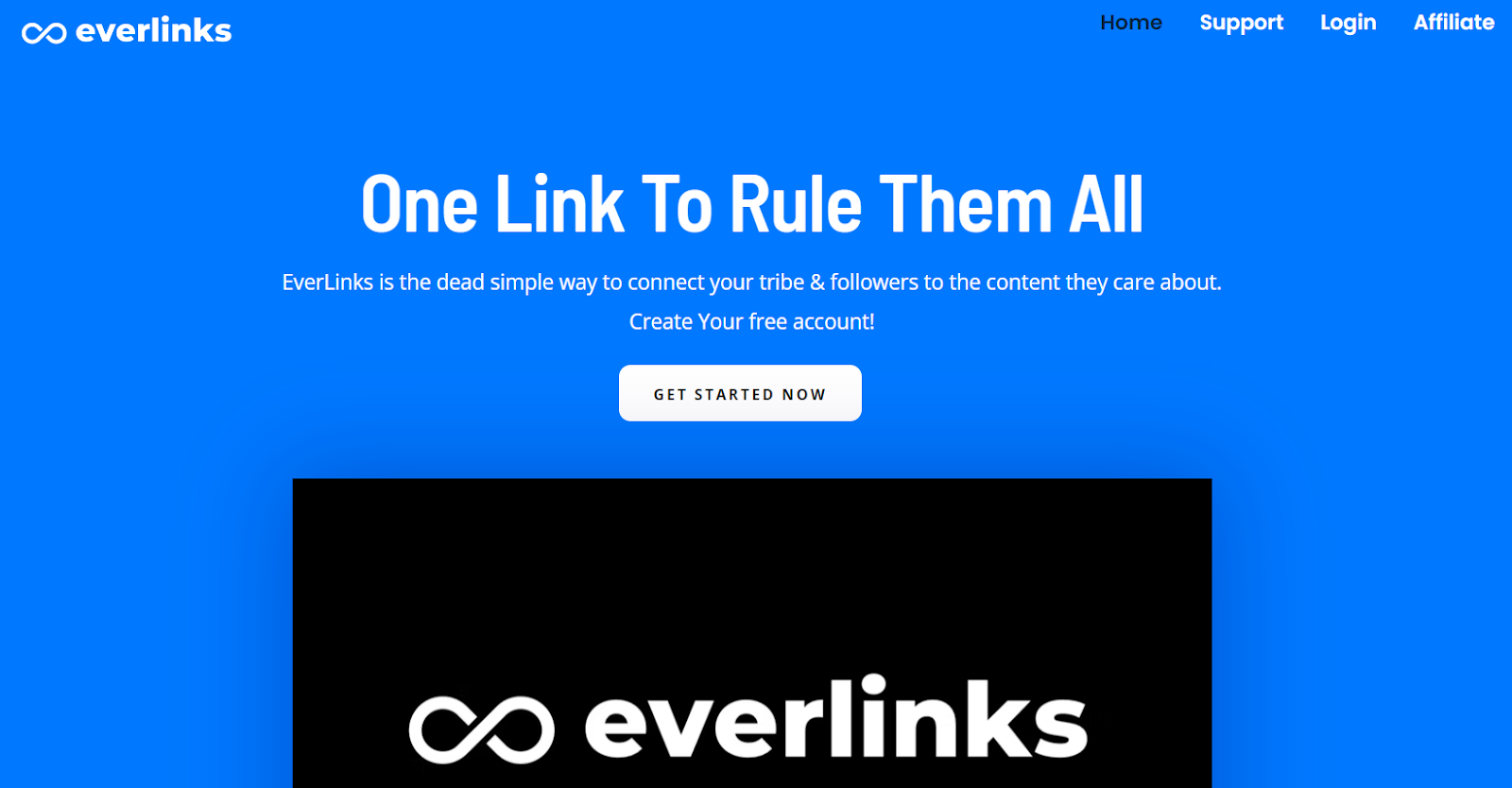 Everlinks social media tool