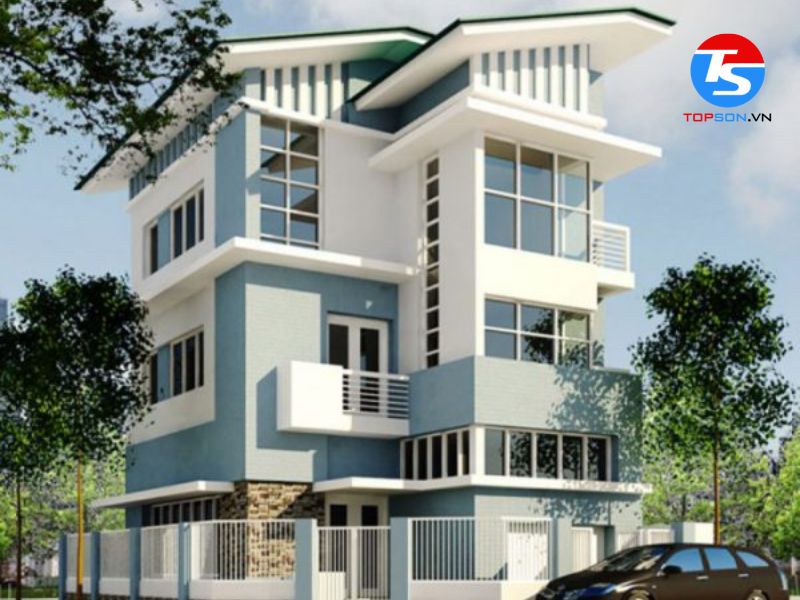Xu hướng sơn nhà biệt thự hiện nay