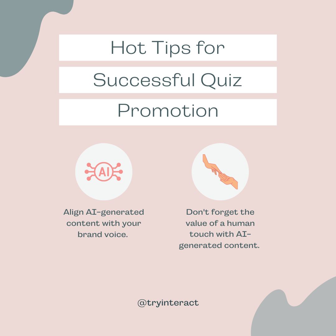 Hot Tips for Successful Quiz Promotion Summarized