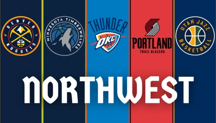 Everything about the NBA's Northwest Division, including rookies, current standings, and rosters: One of the three divisions in the NBA's Western Conference