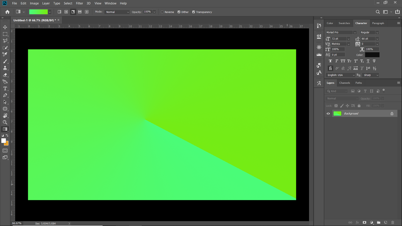 how to make gradients