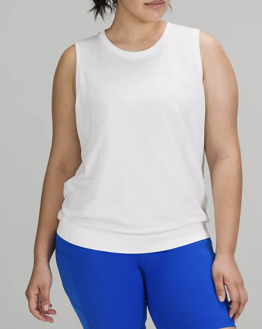 Kimmery Woman Raglan Sleeve Round Neck Irregular Hem Yoga Workout Shirt 
