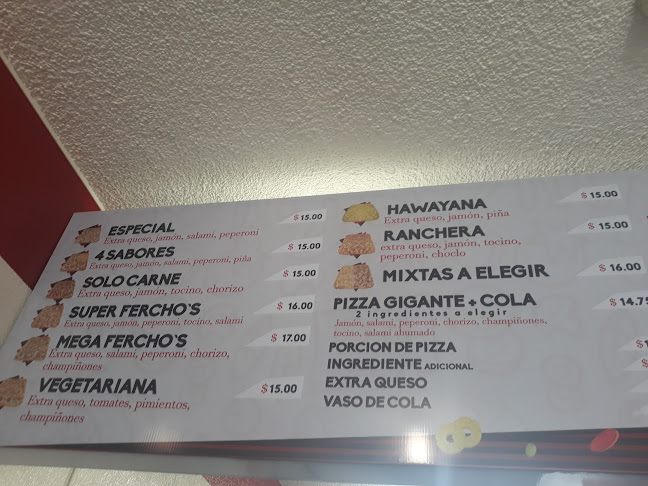 Ferchos Pizzería Monumento - Quito