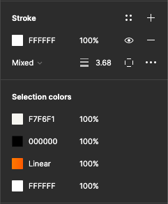 Selection colors only a click away from becoming a Figma color pallet