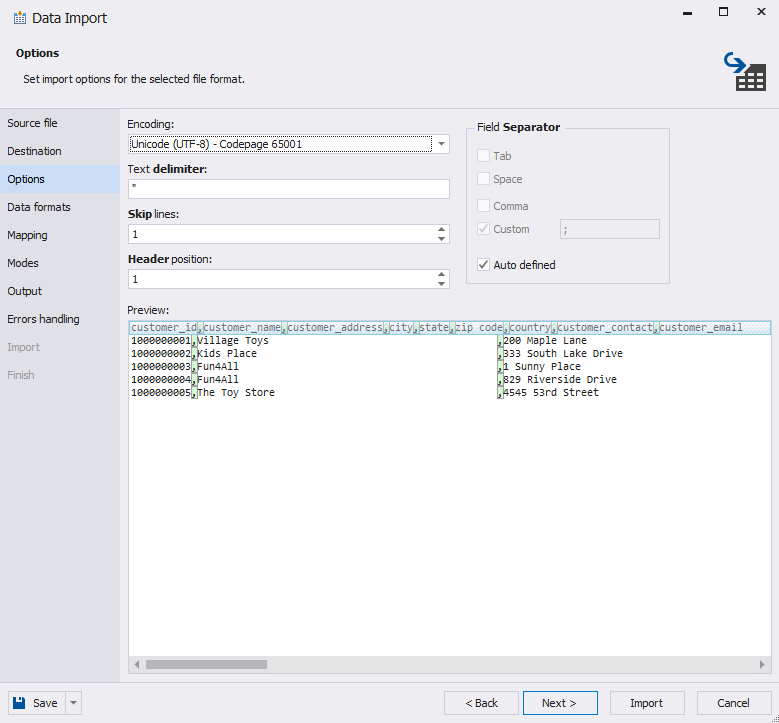 PostgreSQL to Oracle: Data Import Options