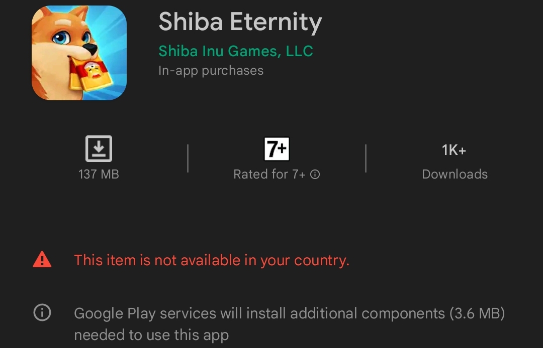 Doge rival Shiba launches game app on Google PlayStore 8
