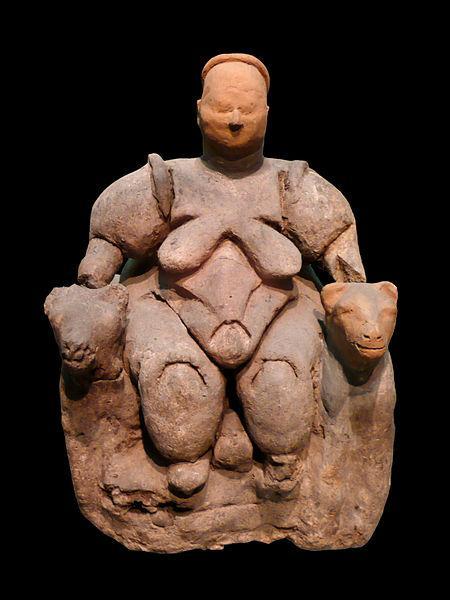 Picture of a Venus figurine.