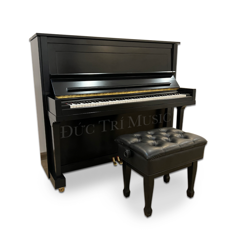 Chiếc đàn piano Steinway K 52 với thiết kế nhỏ gọn, hiện đại làm nổi bật cho căn nhà bạn