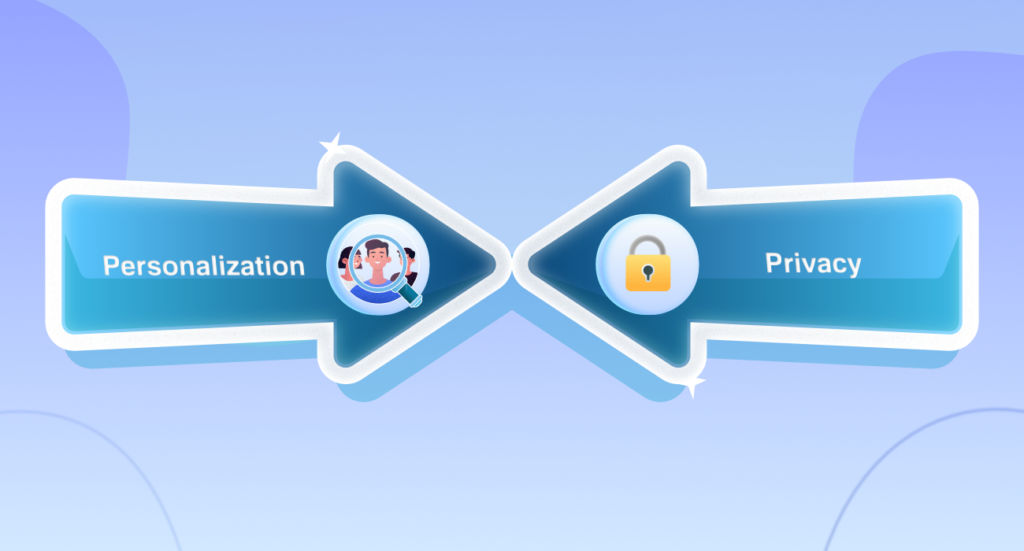 Personalization can clash with privacy. Source: Acquire. Personalization vs Privacy - REV Interactive