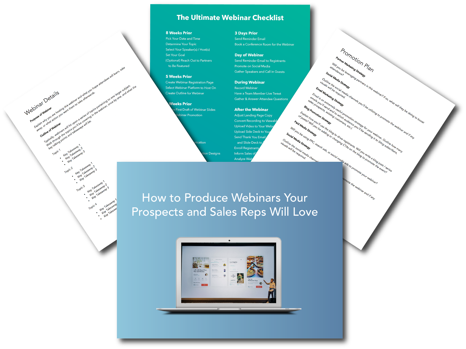 Webinar planning kit