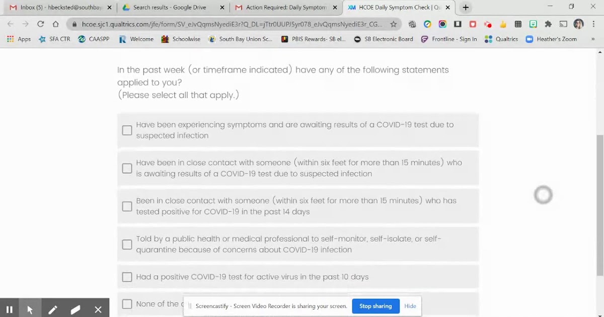 How to Complete the Daily Health Screen.webm