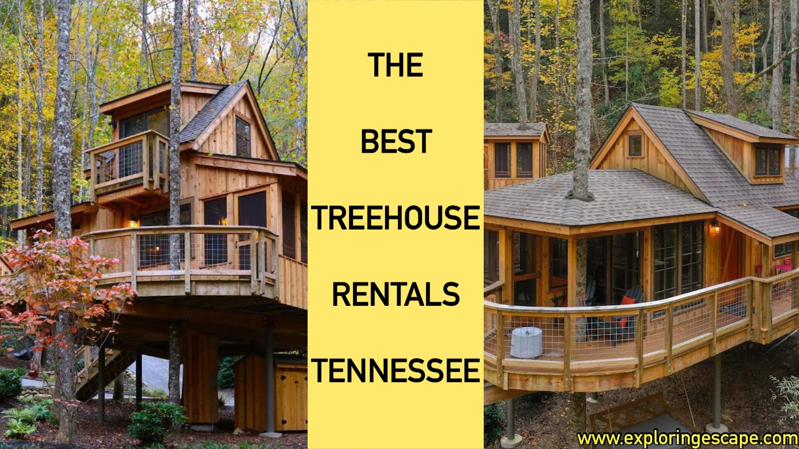 Best Treehouse Rentals in Tennessee