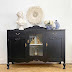 Black painted sideboards and more