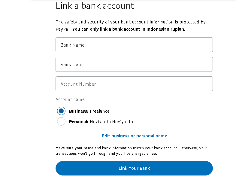 Cara Membuat Akun Paypal Dengan Mudah Dan Cepat