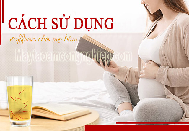 Một số lưu ý về cách sử dụng saffron cho mẹ bầu