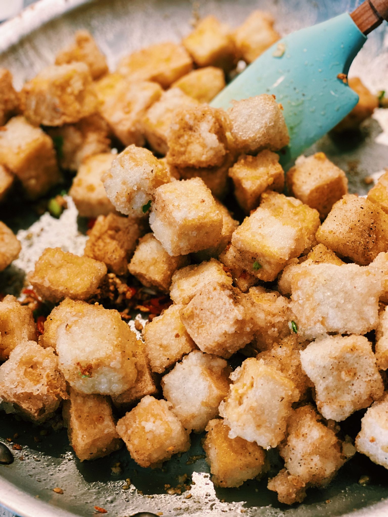 Salt and Pepper Tofu (EXTRA CRISPY!) 