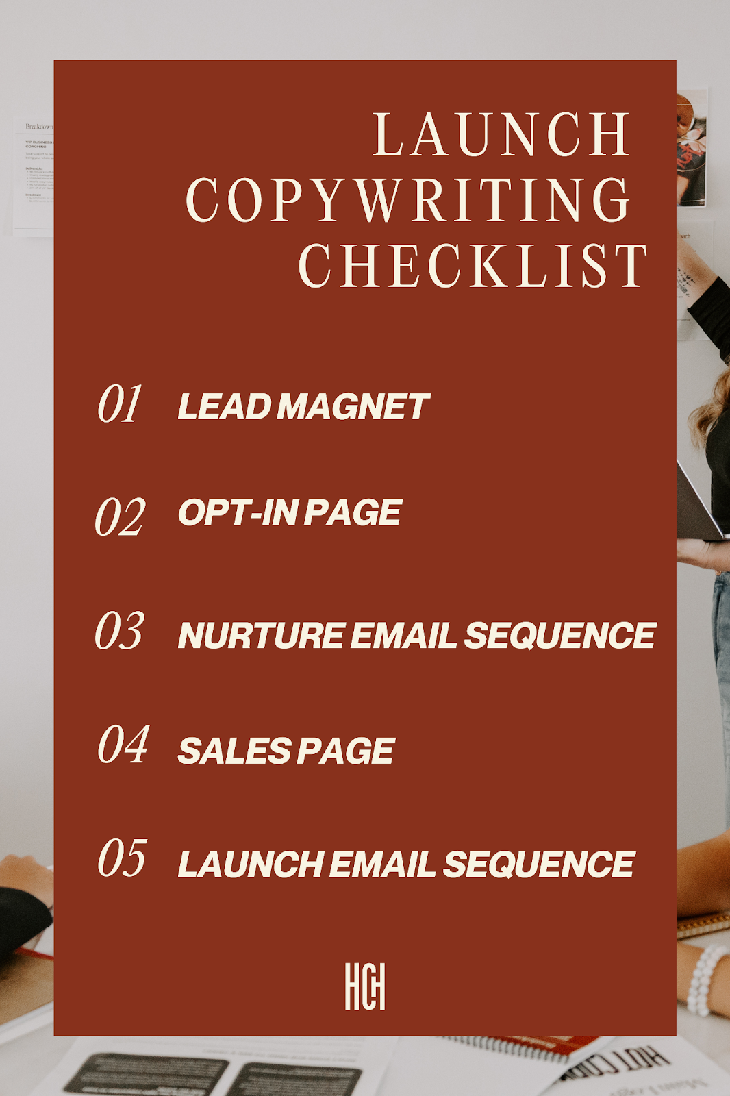 Launch copywriting checklist