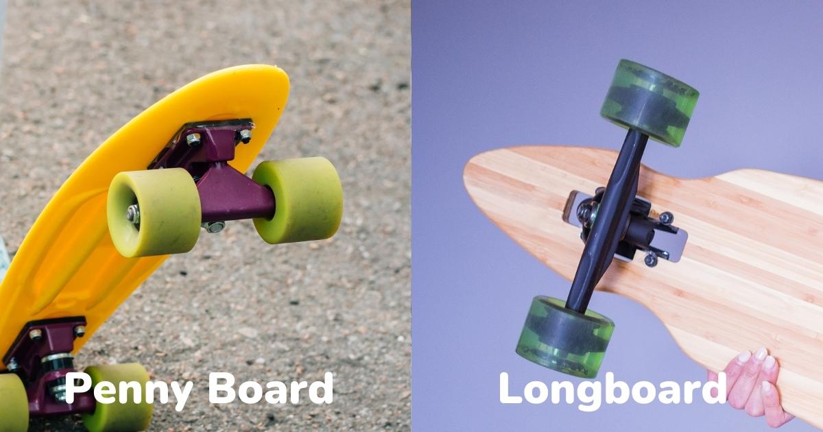 Pennyboard wheels vs longboard wheels