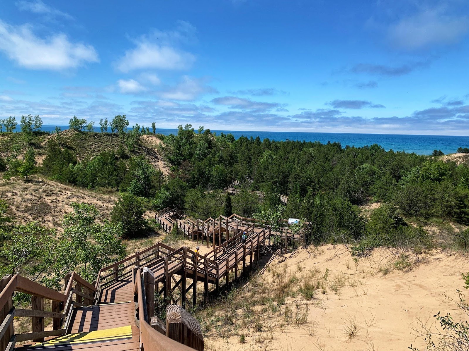 Hiking trail at Indiana Dunes National Park