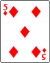 Playing card diamond 5.svg