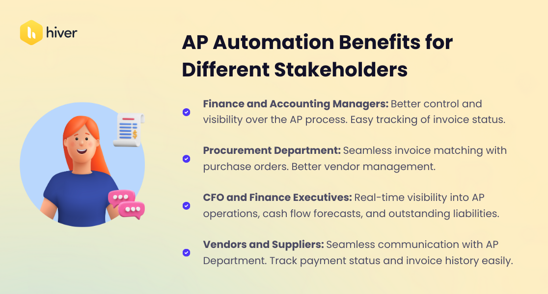 Major advantages of automating accounts payable workflows