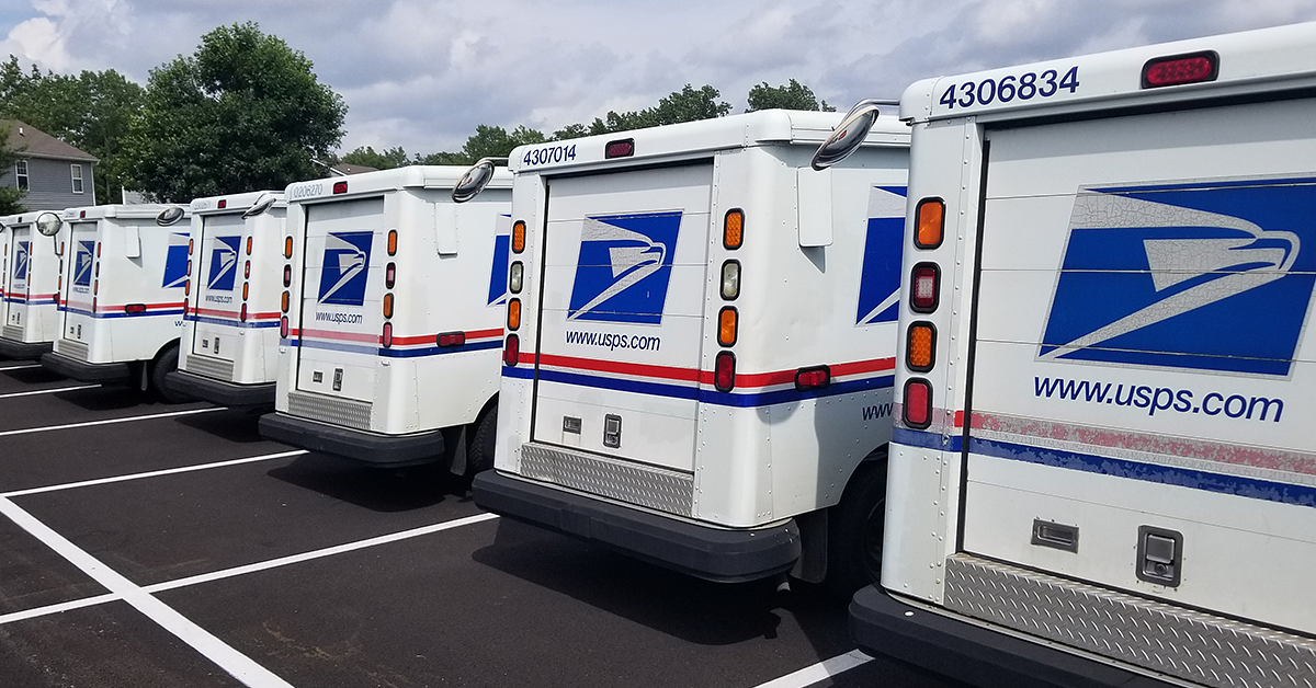 USPS's NGDV mail trucks