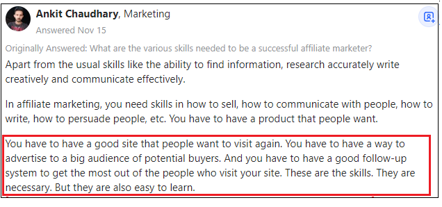 successful affiliate marketers talk affiliate marketing requires affiliate marketer