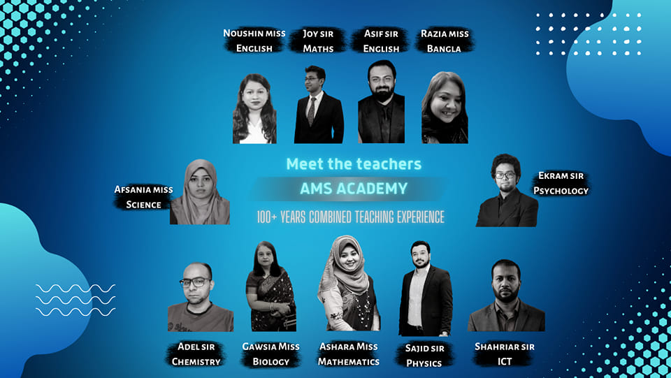 AMS Academy is the country's first online English medium school catering to the Cambridge Curriculum for Kids Level to A Level in Bangladesh.