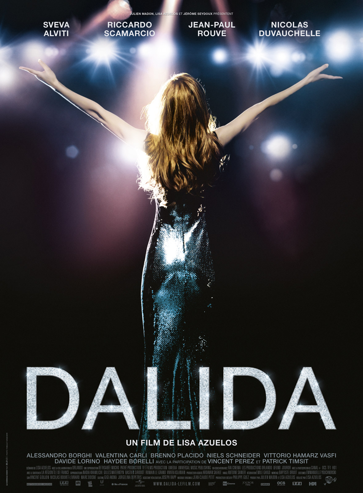 Affiche du film Dalida par Lisa Azuelos (meilleurs biopics musicaux)