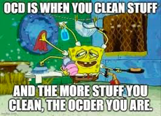 meme spongebob squarepants OCD